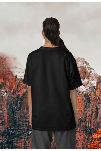 Pink Sky WRSTBHVR Printed Oversize Cotton T-shirt