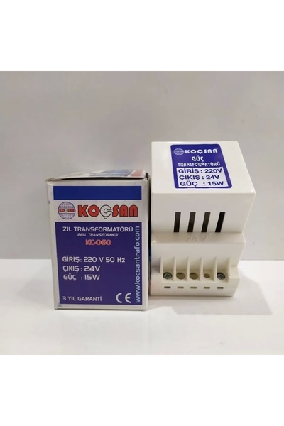 KOÇSAN Zil Trafosu 24w