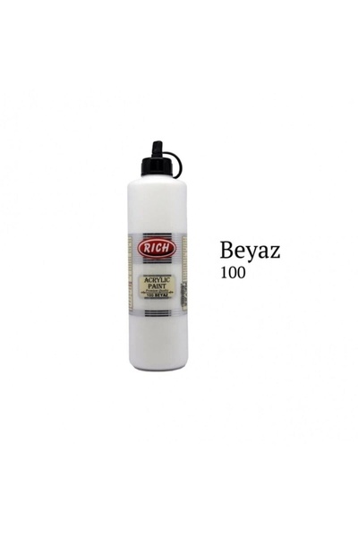 Rich Master Akrilik Boya 500 cc. 100 BEYAZ
