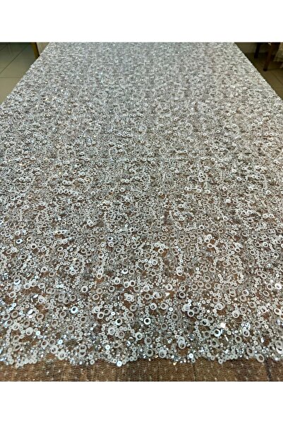 Metroteks Tekstil METROTEKS TEKSTİL İŞLEMELİ GELİNLİK DANTEL KUMAŞ ML119KB