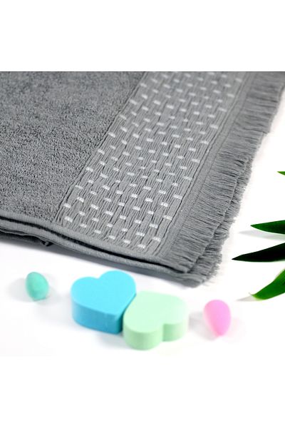 enex life Hand and Face Tasseled Towel