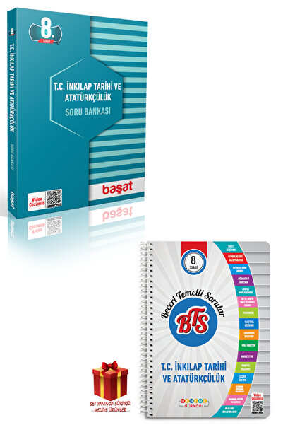 Başat Yayınları Başat Yayınları 8. Sınıf LGS  İnkılap Tarihi Soru Bankası+DD ...