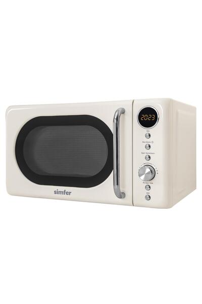 Simfer Sk4605 Retro Krem Dijital Mikrodalga Fırın