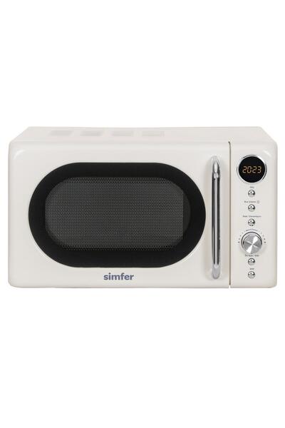 Simfer Sk4605 Retro Krem Dijital Mikrodalga Fırın