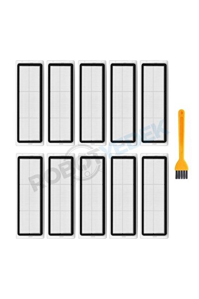 robotyedek Xiaomi X10 Plus X20 Plus Compatible Replacement Hepa Filter and Cl...