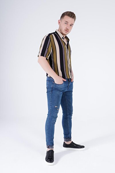 CZ London Black - Genuine Leather Men's Daily Sports Shoes Casual Lace-Up Sneaker