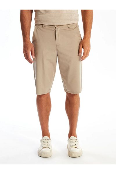 LC Waikiki Lcwaikiki Classic Beige Comfortable Fit Men's Bermuda Shorts