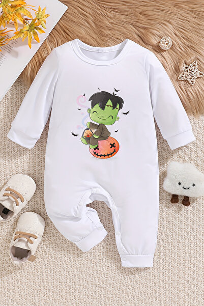 ADABEBEK Fred Çaki Baby Jumpsuit - 100% Cotton 22378