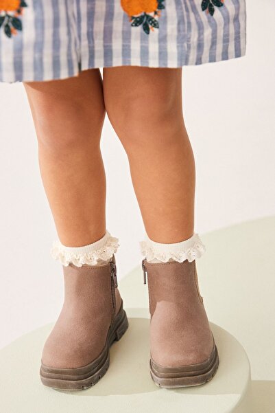 Next Baby kahverengi Chelsea Kalın Botlar