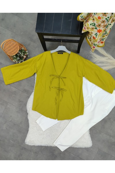 MODA VEDAT Προδεμένο κιμονό Terikoton