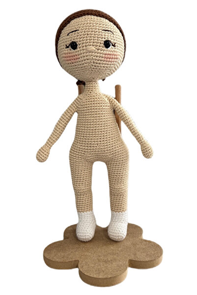 Ellayda Pelüş Oyuncak Kız Bebek Amigurumi Oyun Arkadaşı