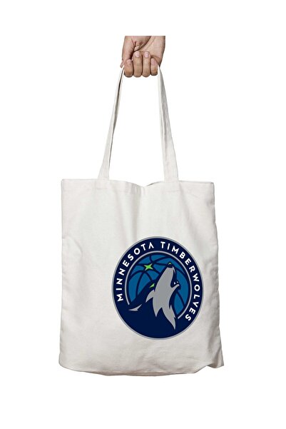 ART HEDİYE مينيسوتا تمبروولفز - حقيبة كتف ثابتة وقابلة للغسل على الجانبين