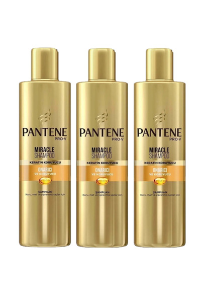 Pantene Miracle Şampuan Onarıcı Ve Koruyucu Bakım Keratin Koruyuculu 250ml Yı...