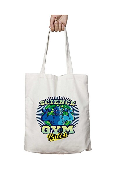 ART HEDİYE 04 RAM Rick Fen Science - حقيبة كتف دائمة قابلة للغسل على الجانبين