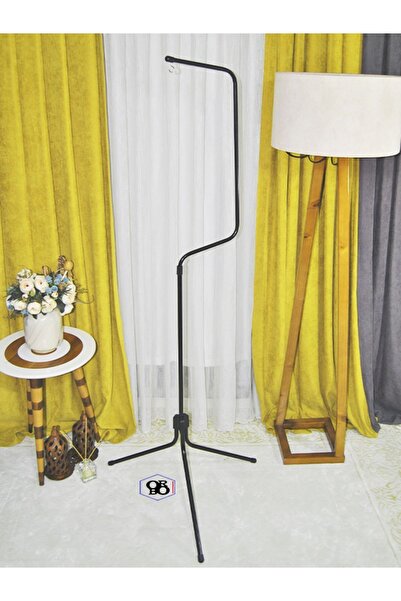 ORBO Kafes Askı Ayaklığı Siyah *1.66 cm Yükseklik  (Siyah Renk)