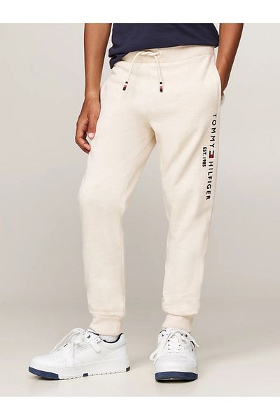 Tommy Hilfiger Unisex Essential Pure Cotton Logo Jogger Pants - Organic