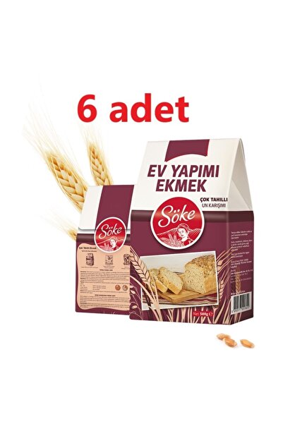 Söke Çok Tahıllı Un Karışımı 500 Gr x 6 Adet