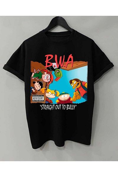 Pisa Art Μπλουζάκι με στάμπα New Season B.W.A