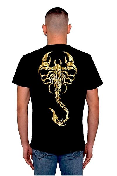 Pisa Art Μπλουζάκι Unisex με τυπωμένη δηλητηριώδη βελόνα Scorpion Scorpions - Bsk01-565soa