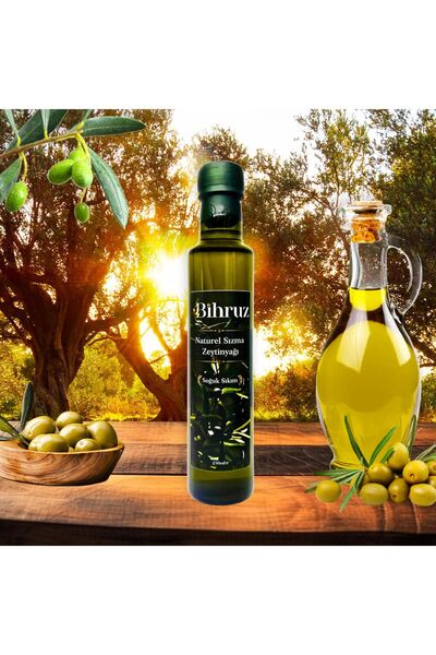 Naturel Sızma Zeytinyağı Soğuk Sıkım 250 ml Maraska Şişe