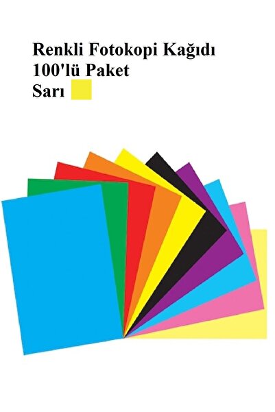 Masis KarmaOfis Sarı Fotokopi Kağıdı 100'lü