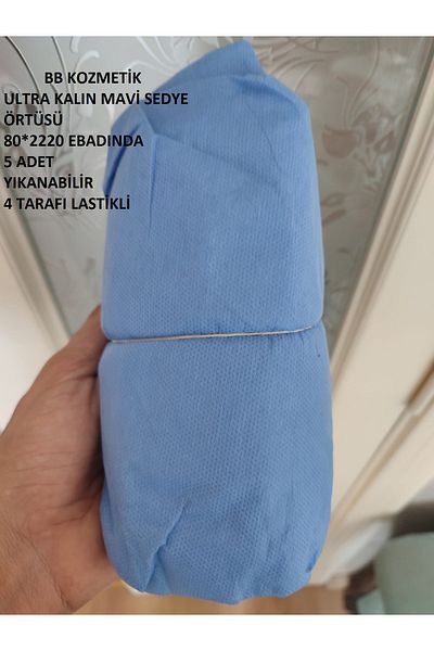 BB KOZMETİK Bbkozmeti̇k Ultra Thick and Ykana Knows Blue Stretcher Cover - 5 Pieces