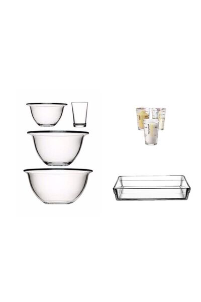 Paşabahçe Arda Turkmen Prep Set 8 Pieces Fma05209 Fma05289 Fma04348