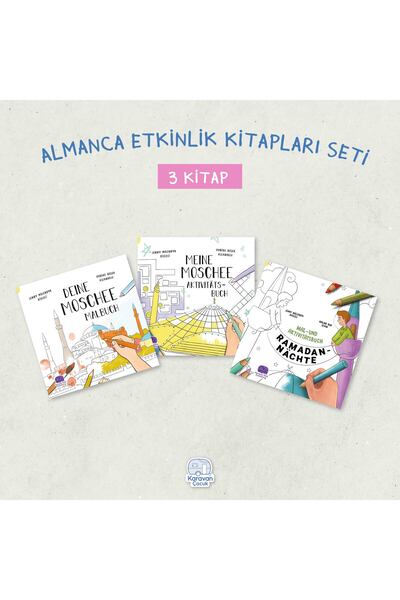 Karavan Çocuk Almanca Etkinlik Kitapları Seti (3 Kitap)