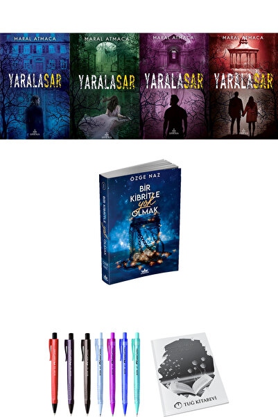 Ephesus Yayınları Yaralasar 4lü Set Maral Atmaca ve Bir Kibritle Yok Olmak Öz...