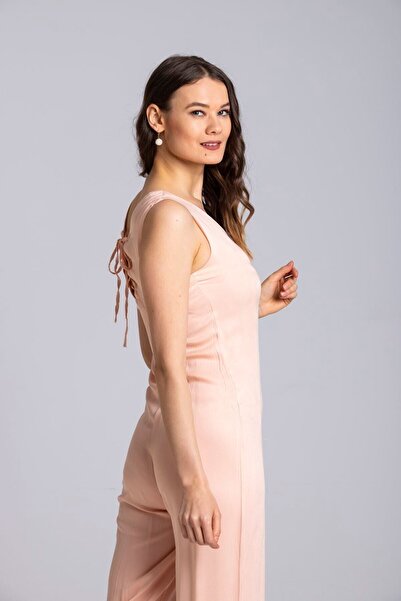 Pitti Women's Salmon Jumpsuit 40205