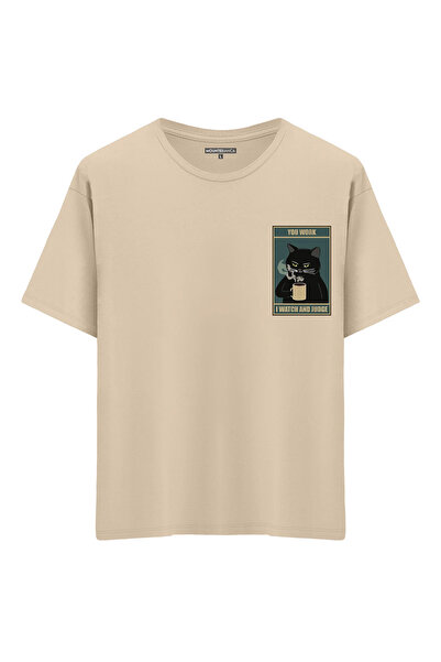 Mounte Bianca Unisex I Gledam i Sudim - Oversize kroj T-shirt