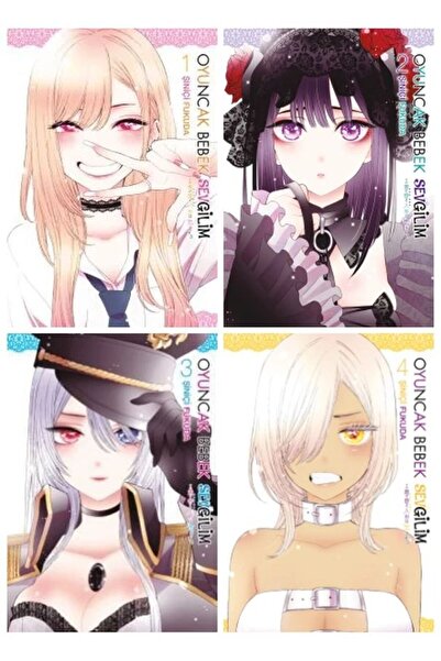 Gerekli Şeyler Yayıncılık Oyuncak Bebek Sevgilim 1-2-3-4 manga seti (4 kitap)