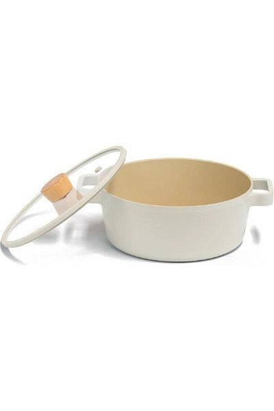 NEOFLAM 0128 Neof222/neof126 Fıka Aluminum Set of 3 (22cm Pot+26cm Pan)