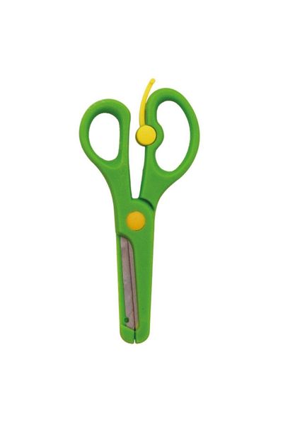 Osaka Student Scissors Green 4 PiecesProtected Stainless Steel