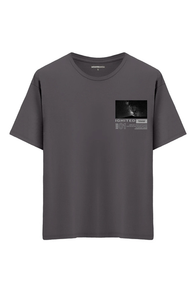 Mounte Bianca Unisex Ignated - Μπλουζάκι Oversize