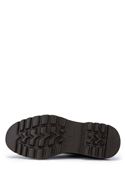 Tamer Tanca Erkek Hakiki Deri Kahverengi Casual Ayakkabı