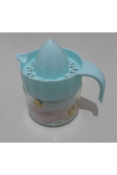 renkli çiçekler Lemon Squeezer Glass Lemon Bowl