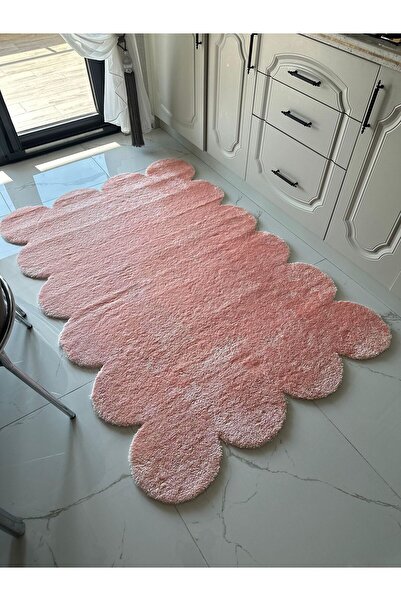 ALgorand Home Dekoratif Yıkanabilir Kaymaz Taban Salon Halısı Mutfak Halısı K...