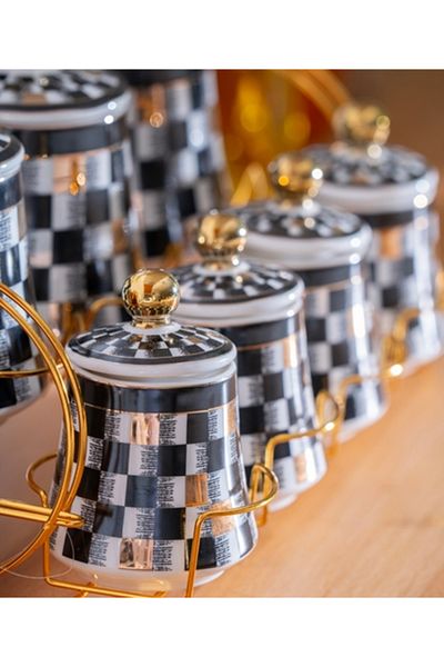 ACAR Master Magic King - 7-piece Porcelain Spice Set