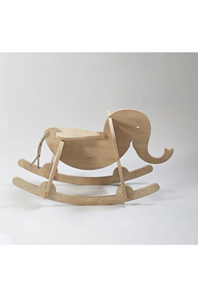 Asrimo mobilya الفيل الهزاز الخشبي