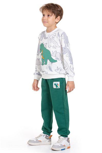 CiciTime Çocuk Modası Striped and Patterned Daily and School Set for Boys