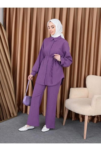 MİH GİYİM Hijab Dress Double Set