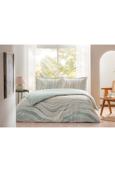 Özdilek Ranforce Özdilek - Nevi pentru o singură persoană, design natural de mentă din marmură