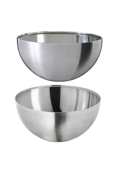 IKEA 2-Piece 12 Cm Blanda Blank Stainless Steel Cookie Bowl