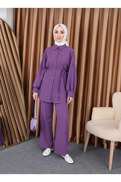 MİH GİYİM Hijab Dress Double Set