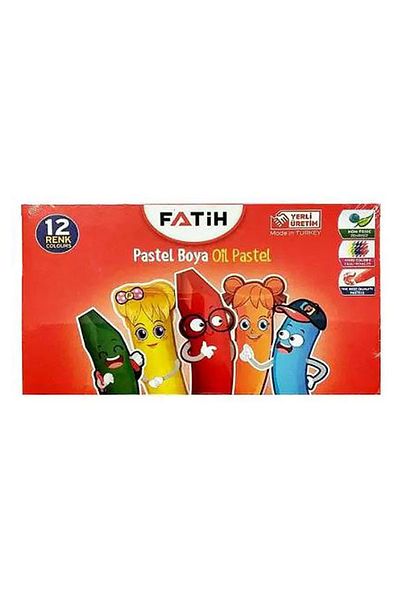 Fatih Painting Set of 3 Pastel Paint Water Color and Dry Paint