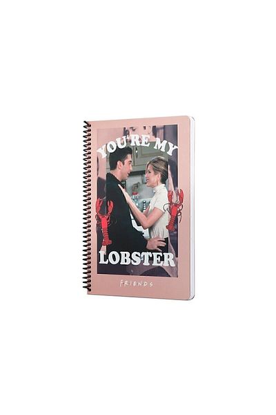 Mabbels 95 ورقة - دفتر ملاحظات حلزوني ووردي
