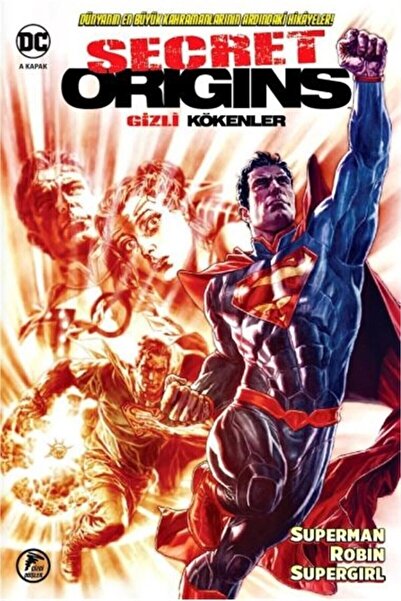 Çizgi Düşler Gizli Kökenler & Superman - Robin - Supergirl