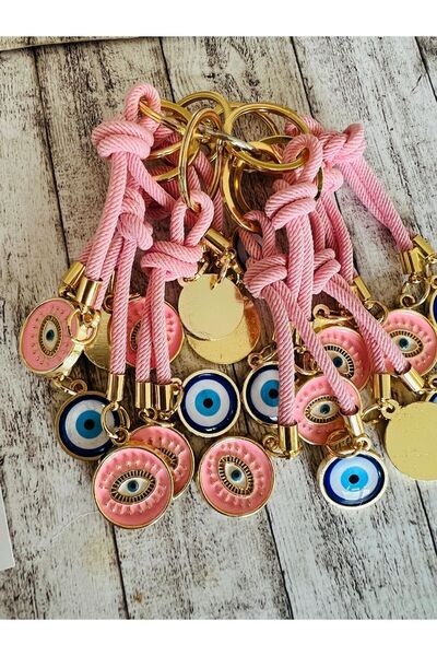 Talia&Talia Nazarlık Keychain - Pink