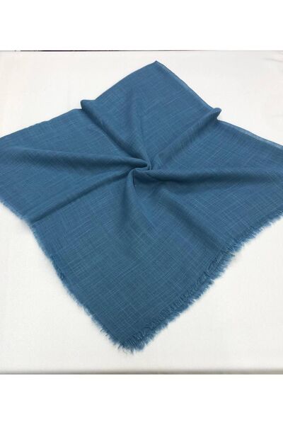 KİBAR İPEK Eșarfă uni Blue Flame pentru femei